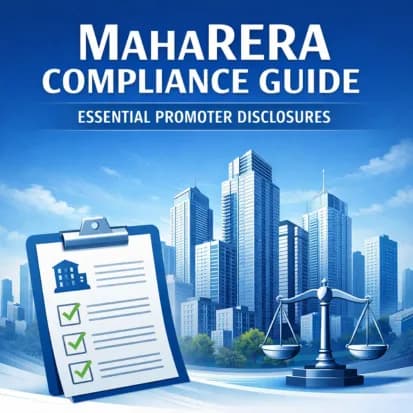 MahaRERA Compliance Guide: Essential Promoter Disclosures